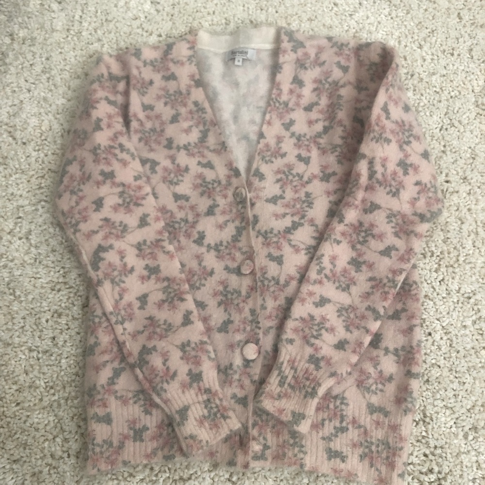 Bartolini floral mohair cardigan